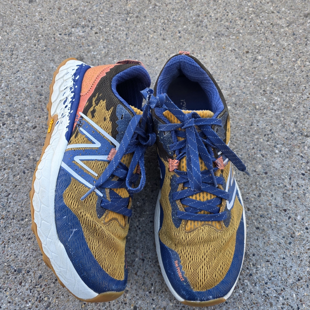 New Balance X Heirro Blue and Yellow Sneakers Women 10.5